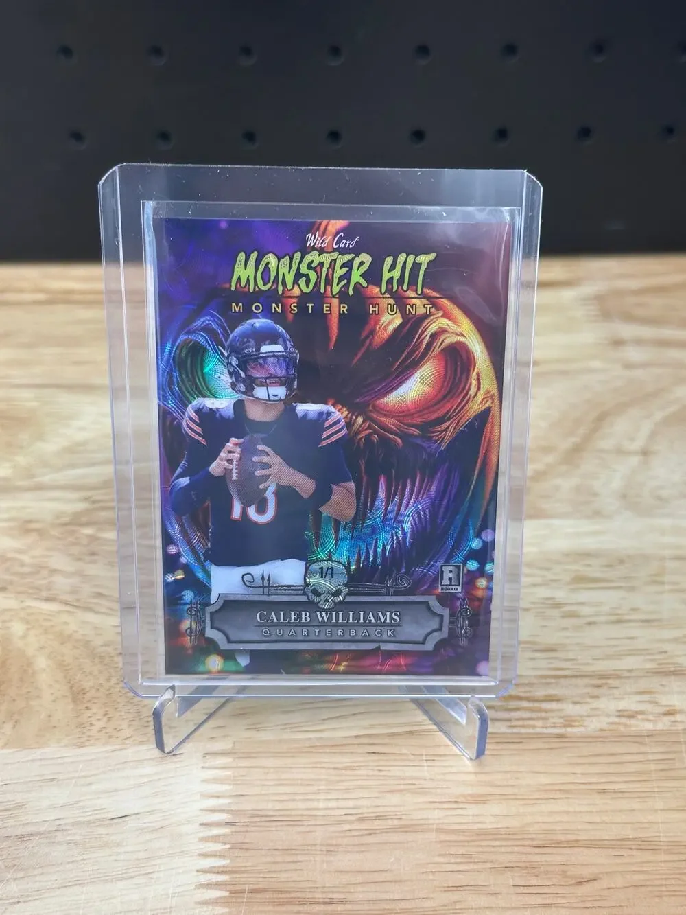 2024 Wild Card Monster Hit Caleb Williams MHP-CW 1 of 1